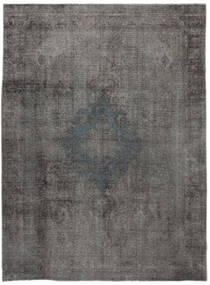  Colored Vintage - Persien/Iran 280X379 Vintage Persian Wool Rug Dark Grey/Black Large Carpetvista
