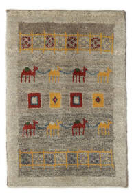 59X87 Gabbeh Persisch Teppich Moderner Braun/Orange (Wolle, Persien/Iran) Carpetvista