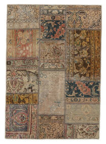  104X149 Klein Patchwork - Persien/Iran Wolle, Teppich Carpetvista