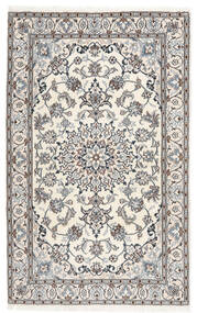  Persian Nain Rug 119X194 Beige/Dark Grey Carpetvista