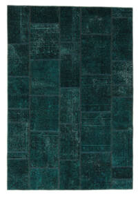  Persischer Patchwork - Persien/Iran Teppich 161X235 Schwarz (Wolle, Persien/Iran)