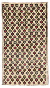  Moroccan Berber - Afghanistan 80X142 ウール 絨毯 ブラック/ベージュ 小 Carpetvista