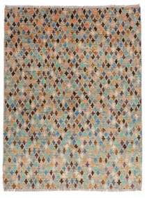 Moroccan Berber - Afghanistan Teppich 150X195 Braun/Schwarz Wolle, Afghanistan Carpetvista
