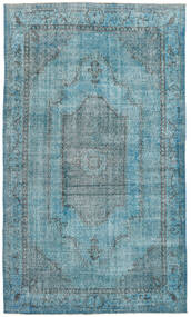 171X292 絨毯 Colored Vintage - Persien/Iran モダン ダークターコイズ/ダークブルー (ウール, ペルシャ/イラン) Carpetvista