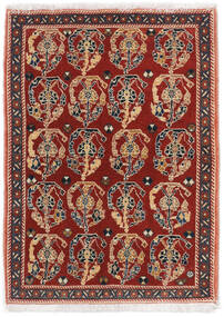  Persian Ardebil Rug 62X85 Dark Red/Brown (Wool, Persia/Iran)