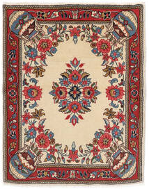  Sarouk Rug 66X85 Persian Wool Dark Red/Beige Small Carpetvista