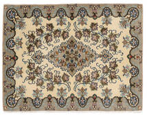  Oriental Keshan Fine Rug 74X95 Brown/Orange Wool, Persia/Iran Carpetvista