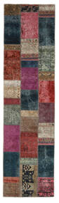  82X305 Vintage Small Patchwork - Persien/Iran Wool, Rug Carpetvista