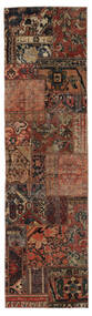  81X295 Vintage Small Patchwork - Persien/Iran Wool, Rug Carpetvista
