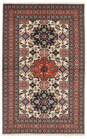 絨毯 ペルシャ アルデビル Fine 139X211 ブラック/ダークレッド (ウール, ペルシャ/イラン)