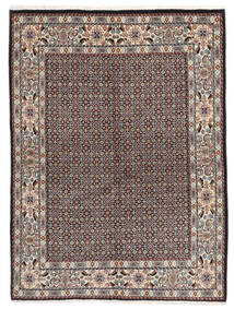 146X197 Moud Teppe Orientalsk Brun/Svart ( Persia/Iran) Carpetvista