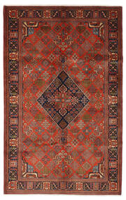 163X256 絨毯 オリエンタル メイメー ダークレッド/ブラック (ウール, ペルシャ/イラン) Carpetvista