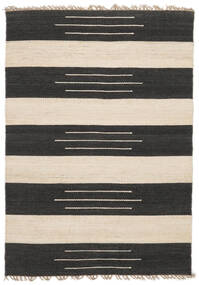  Indoor/Outdoor Rug 140X200 Billie Jute Black/Off White Small