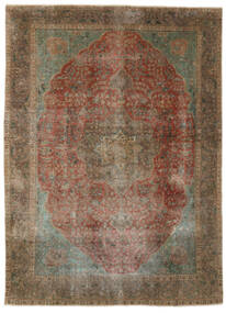 絨毯 Colored Vintage - Persien/Iran 248X343 茶色/ブラック (ウール, ペルシャ/イラン)