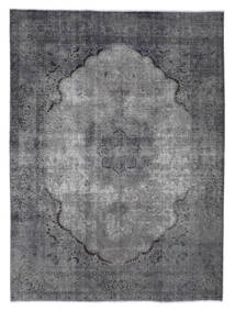 Tapete Colored Vintage - Persien/Iran 256X342 Cinza Escuro/Preto Grande (Lã, Pérsia/Irão)