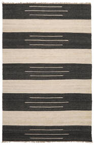 Billie Jute Indoor/Outdoor Rug 200X300 Black/Off White Striped