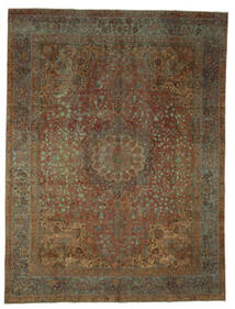  Persischer Colored Vintage - Persien/Iran Teppich 297X381 Braun/Schwarz Großer (Wolle, Persien/Iran)