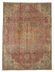  Colored Vintage - Persien/Iran 245X330 Vintage Perzisch Wol Vloerkleed Bruin/Donkerrood Groot Carpetvista