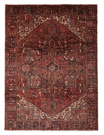 絨毯 オリエンタル ヘリーズ 268X342 ダークレッド/ブラック 大きな (ウール, ペルシャ/イラン)