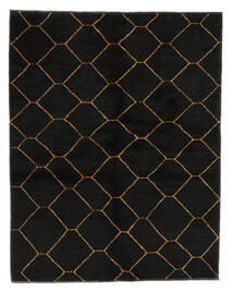  Loribaft Fine Persia Rug 155X195 Persian Wool Black Small Carpetvista