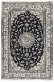  Nain Rug 197X300 Persian Wool Black/Dark Grey Carpetvista