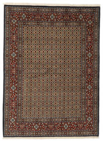 絨毯 ムード 170X232 ブラック/茶色 ( ペルシャ/イラン)