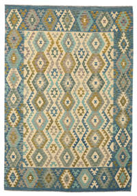  202X294 Kelim Afghan Old Stil Teppich Wolle, Carpetvista