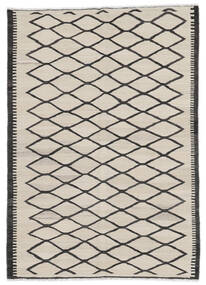 144X181 Kilim Ariana Rug Modern Beige/Orange (Wool, Afghanistan) Carpetvista