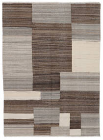 145X195 Kilim Ariana Rug Modern Brown/Orange (Wool, Afghanistan) Carpetvista