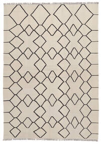 169X240 Kelim Modern Teppich Moderner Beige/Orange (Wolle, Afghanistan) Carpetvista