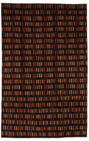  199X317 Gabbeh Persia Fine Rug Black/Dark Red Persia/Iran Carpetvista