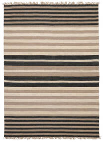  Indoor/Outdoor Rug 170X240 Striped Basse Jute - Beige/Black