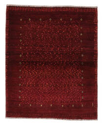  Gabbeh Persia Fine Rug 108X132 Persian Wool Black/Dark Red Small Carpetvista