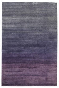 195X290 絨毯 ギャッベ Loribaft モダン ブラック/ダークパープル (ウール, インド) Carpetvista