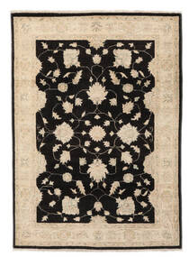 125X175 絨毯 オリエンタル Ziegler オレンジ/ブラック (ウール, アフガニスタン) Carpetvista