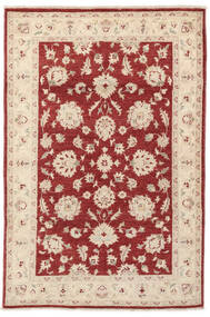 絨毯 オリエンタル Ziegler 115X171 ダークレッド/ベージュ (ウール, アフガニスタン)