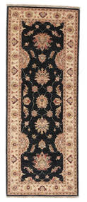 絨毯 オリエンタル Ziegler 80X208 廊下 カーペット 茶色/ブラック (ウール, アフガニスタン)