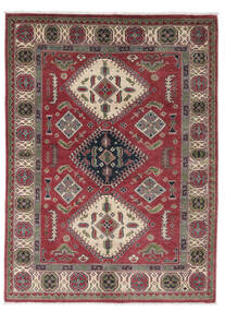 Kazak Fine Rug 167X227 Dark Red/Brown Wool, Afghanistan Carpetvista