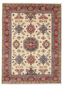  Oriental Kazak Fine Rug 168X233 Dark Red/Beige Wool, Afghanistan Carpetvista