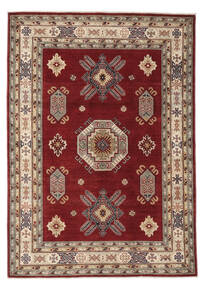 Tapete Oriental Kazak Fine 170X239 Castanho/Vermelho Escuro (Lã, Afeganistão)