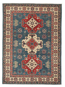177X235 Kazak Fine Teppich Orientalischer Braun/Schwarz (Wolle, Afghanistan) Carpetvista