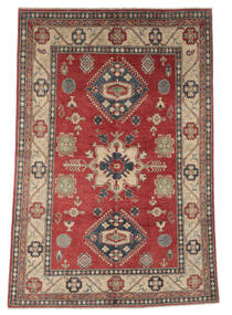 Kazak Fine Rug 170X258 Dark Red/Brown Wool, Afghanistan Carpetvista