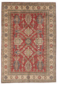  Kazak Fine Rug 186X269 Brown/Dark Red Carpetvista