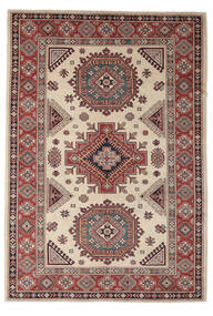  Kazak Fine Rug 184X267 Wool Dark Red/Brown Carpetvista