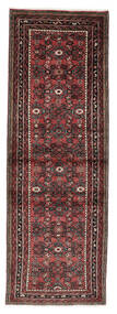 68X199 Hosseinabad Rug Oriental Runner
 Black/Dark Red (Wool, Persia/Iran) Carpetvista
