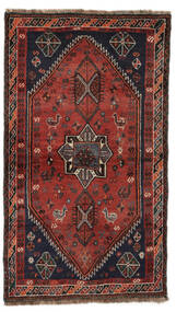  100X177 Qashqai Rug Black/Dark Red Persia/Iran Carpetvista