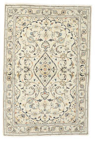 絨毯 オリエンタル カシャン 97X147 イエロー/茶色 (ウール, ペルシャ/イラン)