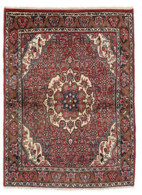  Persialainen Gholtogh Matot 105X140 Tummanpunainen/Musta Carpetvista