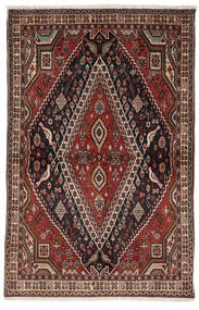  Persian Abadeh Rug 110X169 Black/Dark Red (Wool, Persia/Iran)