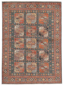  Orientalsk Kazak Fine Tæppe 149X198 Brun/Sort Uld, Afghanistan Carpetvista